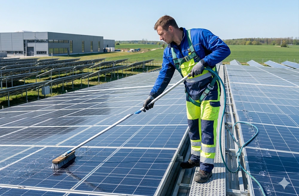 Solar panel cleaning carlow kilkenny